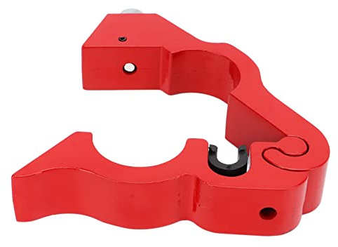Ejoyous Motorcycle Handlebar Lock, Aluminum Alloy Scooter Brake Clutch Security Lock Tamper Resistant Grip Lock 1.5in Handlebar Sports Bikes Mountain Bike ATVs