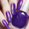 Glitter Nail Polish, Glitter Nail Varnish, Diamond Glitter Quick Dry & Long Lasting Nail Polish No UV Lamp Curing, Chip Resistant, Non-Toxic, Quick Drying, At Home & Salon Manicure (16#Purple)