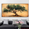 ZHUOYA Ancient Olive Tree canvas Painting Print Symbol of Peace and Wisdom Wall Art Botanical Nature Poster print wall room decor 80x120cm Frameless
