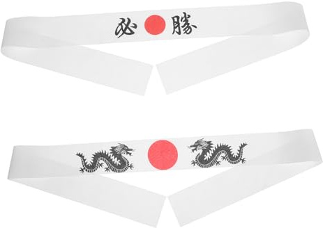 SAFIGLE 2stücke Stirnband Japanisch Sushi-stirnband Traditionelles Kochen Kopfbedeckung Für Küche