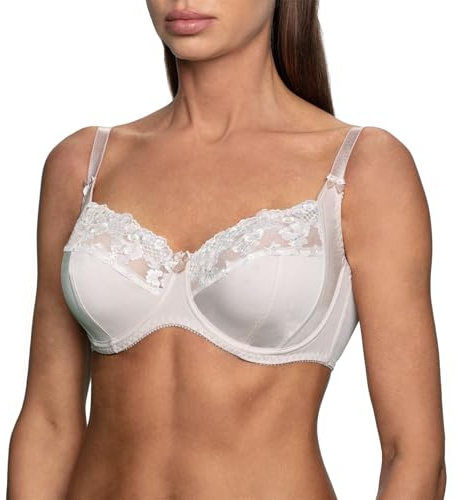 frugue Reggiseno con Ferretto Senza Imbottitura in Pizzo, Taglie Forti