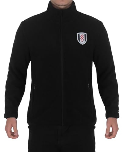FULHAM FOOTBALL CLUB Men's Official Full Zip Fleece Jacket