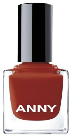 ANNY Nail Polish, Hochwertiger Farb-Nagellack, Warmes Terrakottarot | Langanhaltender Glanz, Splitterresistent & schnelltrocknend, East coast heart, 15ml