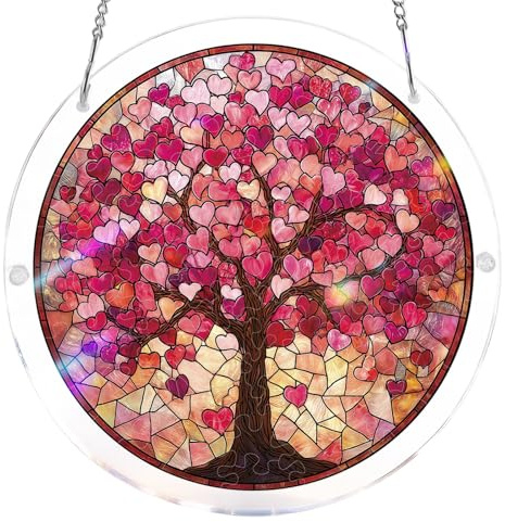 Acrylic Jigsaw Puzzle Suncatcher | 83 Pieces Acrylic Puzzles Suncatchers For Windows Hanging | Stained Glass Window Puzzle Sun Catcher For Adult | Aesthetic Diy Arts & Crafts For Home Decor