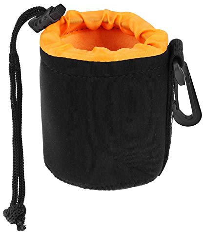 Demiawaking IT Custodia Protettiva Morbida in Neoprene per Obiettivo Fotografico Marsupio Obiettivi Fotografici Custodia per Lenti DSLR (S:11 x 12CM)