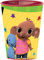 Bicchiere Plastica per Bambini con grafica di Bing da 260 ml, senza BPA, con beccuccio ribaltabile, Lavabile e Riutilizzabile