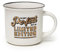 Legami - Cup Puccino, Tazza in Porcellana New Bone China, I'm not perfect but I'm limited edition, Capacità 350 ml, Lavabile in Lavastoviglie