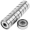 Auracure 10 StÜCke Miniatur Versiegelt Metall Geschirmt Metrische Lager Modell: 604 ZZ 4x12x4mm