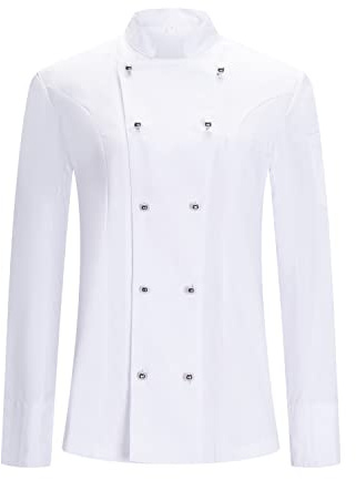 MISEMIYA Damen Women's Chef Jacket Kz-848 KOCHJACKE FÜR DAMEN KZ-848 (1er Pack)