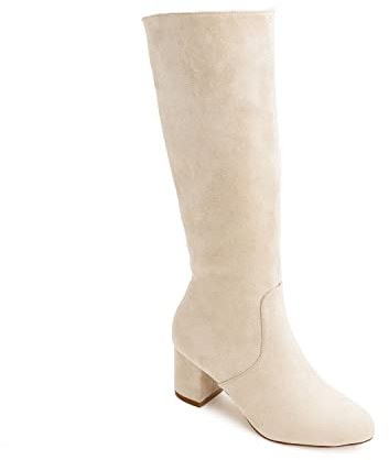 Andrés Machado – Hohe Stiefel mit Absatz für Damen und junge Frauen – AM4206 –Overknees kniehoch – EU 32 bis EU 35 / EU 42 bis EU 45