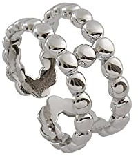 UTHTY Offene Ringe aus 925er Sterlingsilber, Damen-Trauringe Hochzeitsschmuck for Frauen (Color : ORO)