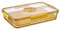JMAHM Kühlschrank Schubladen Fridge Organizer Stapelbar Kühlschrank Aufbewahrungsbox fur Küchen、Kühlschrank、Schränke (32.5x22.5x6.3cm)