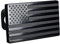 Hopbucan Amerikanische Flagge Kupplung Abdeckung - Metall USA Flagge AnhäNger Kupplung Abdeckung - Patriotische Flagge Stecker Kupplung Abdeckung (Passend für 2 EmpfäNger)