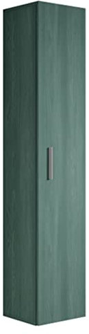 Badezimmer Badschrank Pluto 150cm Grün Holz - Regal Schrank Hochschrank Schrank Möbel