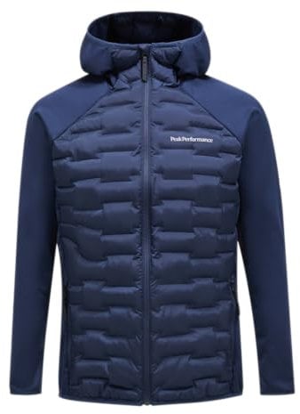 Peak Performance Herren Argon Hybrid Hoodie Jacke, Blue Shadow, L