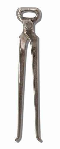 AMKA Pro Hufschneidezange mit speziellen halbrunden Backen aus Chrom Vanadium