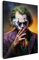 Artmazing | Joker Bild bunt | Bild Joker | S-Art Bilder | Jokerbilder Modern | Coole Wandbilder Wohnzimmer | Wandbild Joker Deko XXL | Bild Leinwand XXL | Jokerbilder Wand
