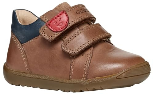 Geox B Macchia Boy B, Scarpe da Ginnastica Bimbo 0-24, Marrone, 20 EU