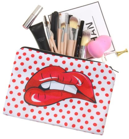 Operitacx Kasten slico waschbare kulturtasche für frauen Kulturbeutel für Damen Kosmetiktasche Damen-Make-up-Taschen Federmäppchen bedrucken Lagerung Lieferungen Fräulein