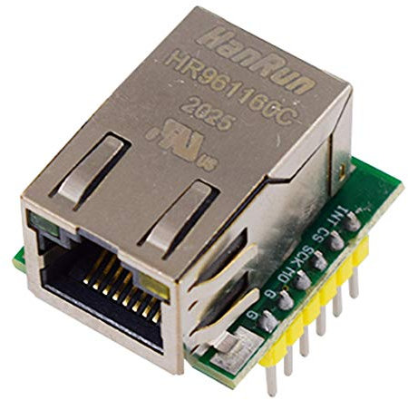 Vervmczn 2PCS / Lot -ES1 W5500-Chip Neues SPI-LAN/Ethernet-IP-Mod-Modul