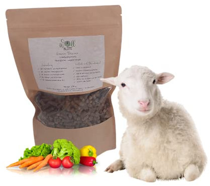 Wollblüte Schafwollpellets/natürlicher Pflanzendünger für Haus und Garten/Bio Gemüsedünger 500g