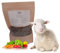 Wollblüte Schafwollpellets/natürlicher Pflanzendünger für Haus und Garten/Bio Gemüsedünger 500g