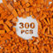 Classic Building Bricks 300 Pieces, 2x4 Orange Bulk Bricks, 100% Compatible with Lego and All Major Building Block Brands, Creative Building Block Toys for Boys and Girls Aged 6+