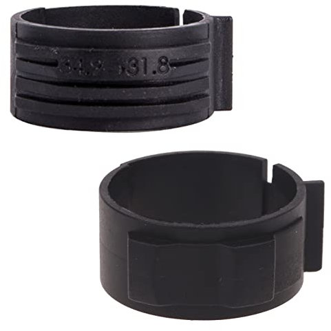 Kadagg Front Derailleur Diameter Adapter 34.9mm to 31.8mm Clamp For Plastic