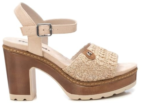 REFRESH Damen 17270403 Sandale, Beige 54, 40 EU