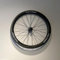 Unsichtbarer Fahrrad-Wandhalter | Kompatibel mit Renn- und Gravellaufrädern mit 12mm Steckachse (Weiß, 12mm)