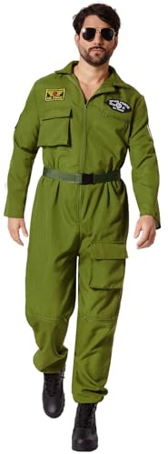 dressforfun Air Force Pilot, Overall Herren, Faschingskostüme Männer, Kostüm Herren, Karneval Kostüm, Karneval Kostüm Herren, Gruppen Kostüm, Faschingskostüme Paare, Partnerkostüme