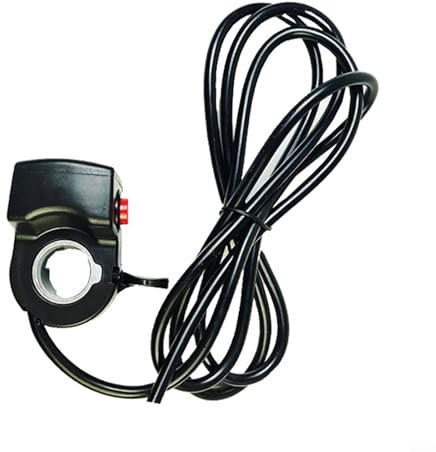Commande de pouce pour vélo électrique et scooter avec indicateurs LED compatible avec différentes tensions