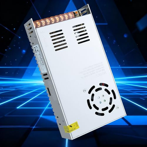 12V Netzteil 30A 360W DC Universal Geregeltes Schaltnetzteil, AC 115/230V auf DC 12V LED Trafo, Transformator für LED-Streifen, Überwachungskameras, 3D-Drucker, Computer und Niederspannungsprojekte