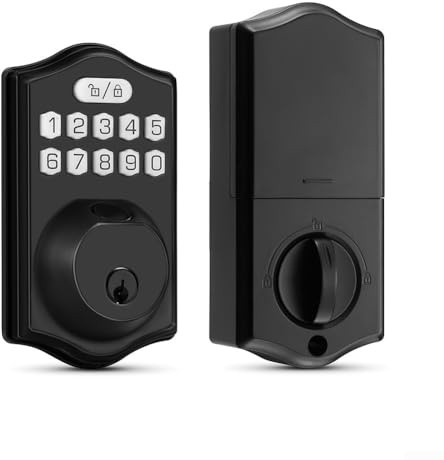 Serrature intelligenti facilmente accessibili con impronte digitali con robuste caratteristiche di sicurezza per uso familiare a casa (argento)