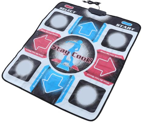 Bonbela Nonslip Haltlable Wearresistant Dancing Step Dance Matte Pad Dancer Decke mit USB für PC