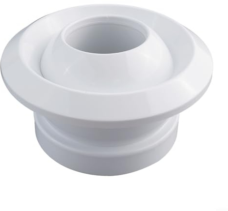Difusor de chorro de núcleo de bola compatible con conductos redondos de 6 pulgadas para una distribución eficiente del aire y ajuste de flujo direccional