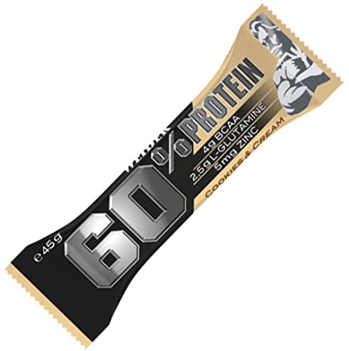 60% PROTEIN BAR [24 BARRETTE DA 45 G] - WEIDER (BISCOTTO)