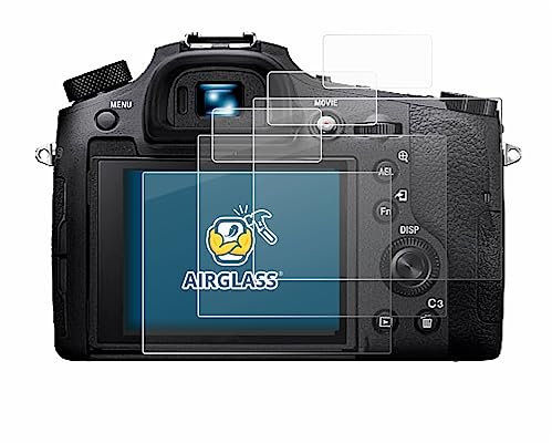 brotect Protection Écran Verre pour Sony Cyber-Shot DSC-RX10 IV (3 Pièces) Film Protecteur Vitre 9H [Anti-Rayures, Transparent]