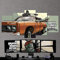 GIRDSS Kunstdrucke Moderne Druck Malerei Hintergrund Dekoration Modulare 5 Teiliges Wandbild GTA San Andreas Poster Wandkunst Leinwand Creative Geschenk Kunstwerk 150X80 cm
