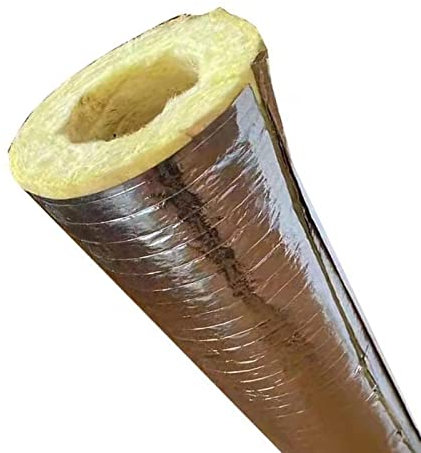 Material Coquille D' Isolation À Haute Température, Tube De Laine De Roche, Isolation De Coquille De Tube De Laine De Verre (Size : 114mm)