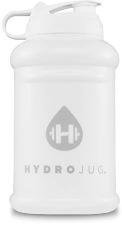 HydroJug Bouteille d'eau de 1,8 l – Étanche, poignée de transport, passe au lave-vaisselle, sans BPA – Hydratation froide toute la journée – Pour le fitness, l'extérieur, la vie quotidienne