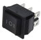 Interruttore Levetta Deviatore Bilanciere 3 posizioni ON/OFF/ON DP3T 15A 220V Faston (senza ritorno al centro)