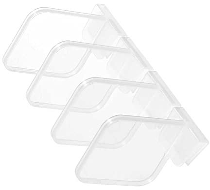 Fridge Drawer Dividers Plastic Fridge Shelf Refrigerator Separators Keep Tidy Shelf Organiser,Kitchen Refrigerator Side Door Separator Shelf Organiser for Freezer,Drawer Dividers Organizer Separators