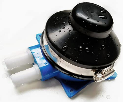 GHmarine 2147 Foot Pump Suitable for 1/2'' Flexible Hose Rubber & Nylon Marine RV Boat Galley Toilet Wash Basin