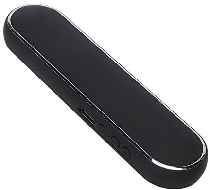 Fockety Pillow Speaker, Bone Conduction Bluetooth V5.0 400mAh Lithium Battery, Timer Function, Black