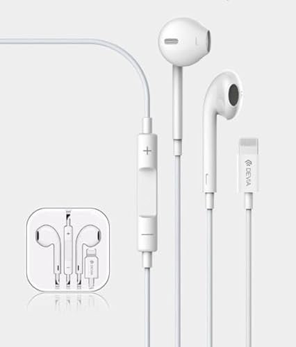 Auricolari DEELAP864W per iPhone Lightning Bianco