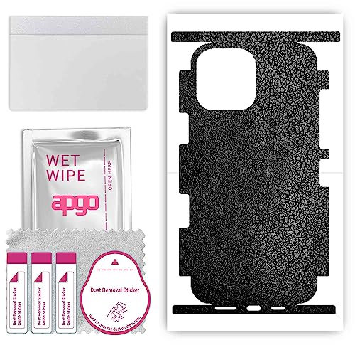 apgo SKIN BACK+SIDES RETRO+LATI Film Pellicola protettiva Protezione Posteriore per Apple iPhone 13 Pro Max, skin sticker film foil vinyl