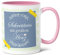 Sekretärin Geschenk Kaffee-Tasse (330ml) - Jubiläumsgeschenk für herzliche Büroassistentin, Präsent für Kollegin, Dank für Unterstützung - Sekretärin mit großem Herz - Keramik - (Rosa)