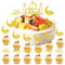 LETTERASHQP 23 Stück Ramadan Cake Topper, Eid Mubarak Cake Topper, Cake Topper Ramadan, für Eid Muslim islamische Party Ramadan Deko