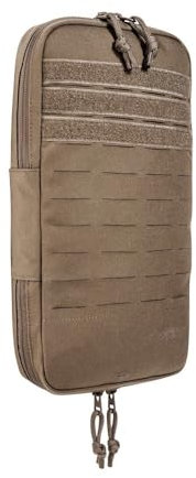 Tasmanian Tiger TT Bladder Pouch Extended MKII Zusatz-Tasche für Rucksack oder Plate Carrier 33 x 17 x 5 cm mit Molle für Trink-Blasen mit 1-3 Liter Volumen; Coyote Brown